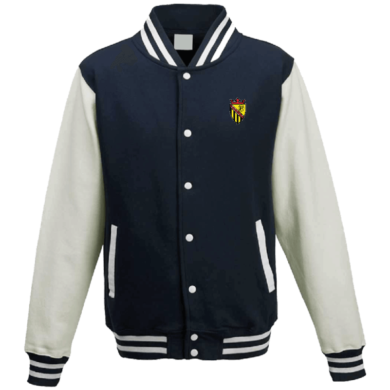 Chaqueta universitaria casual